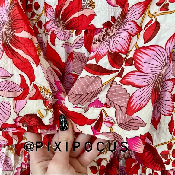 ZARA VOLUMINOUS TEXTURED TIERED DRESS - Picture 11 of 12